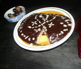 Gâteau-à-la-chataigne-nappé-de-chocolat-thermomix