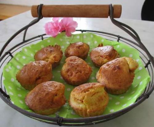 Muffins-salés-courgette/chorizo/roquefort-thermomix