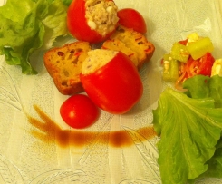 Rillettes-de-thon-pour-préparation-de-tomates-farcies-au-thon-thermomix