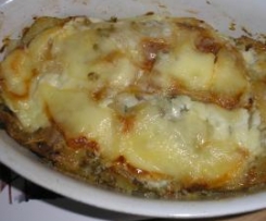 Lasagne-maison-boeuf/poireaux