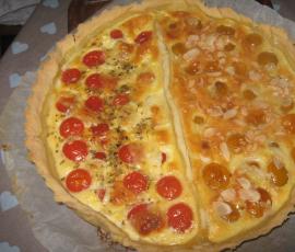 Duo-entrée/dessert-en-tarte(mirabelles/tomates-cerise)-thermomix