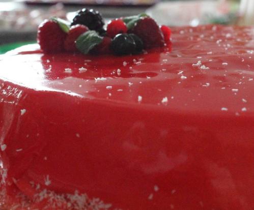 Entremets-vanille/fruits-rouges-thermomix