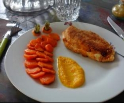 Cordon-bleu-au-chorizo-et-ses-carottes