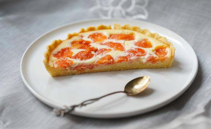 Tarte aux abricots sur pate sablee maison
