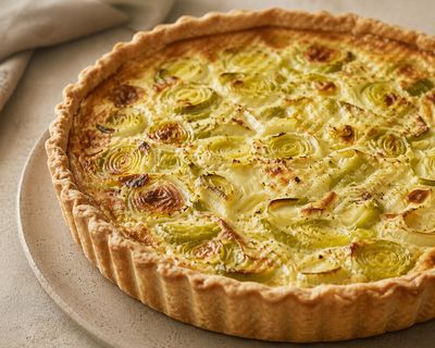 Tarte aux poireaux